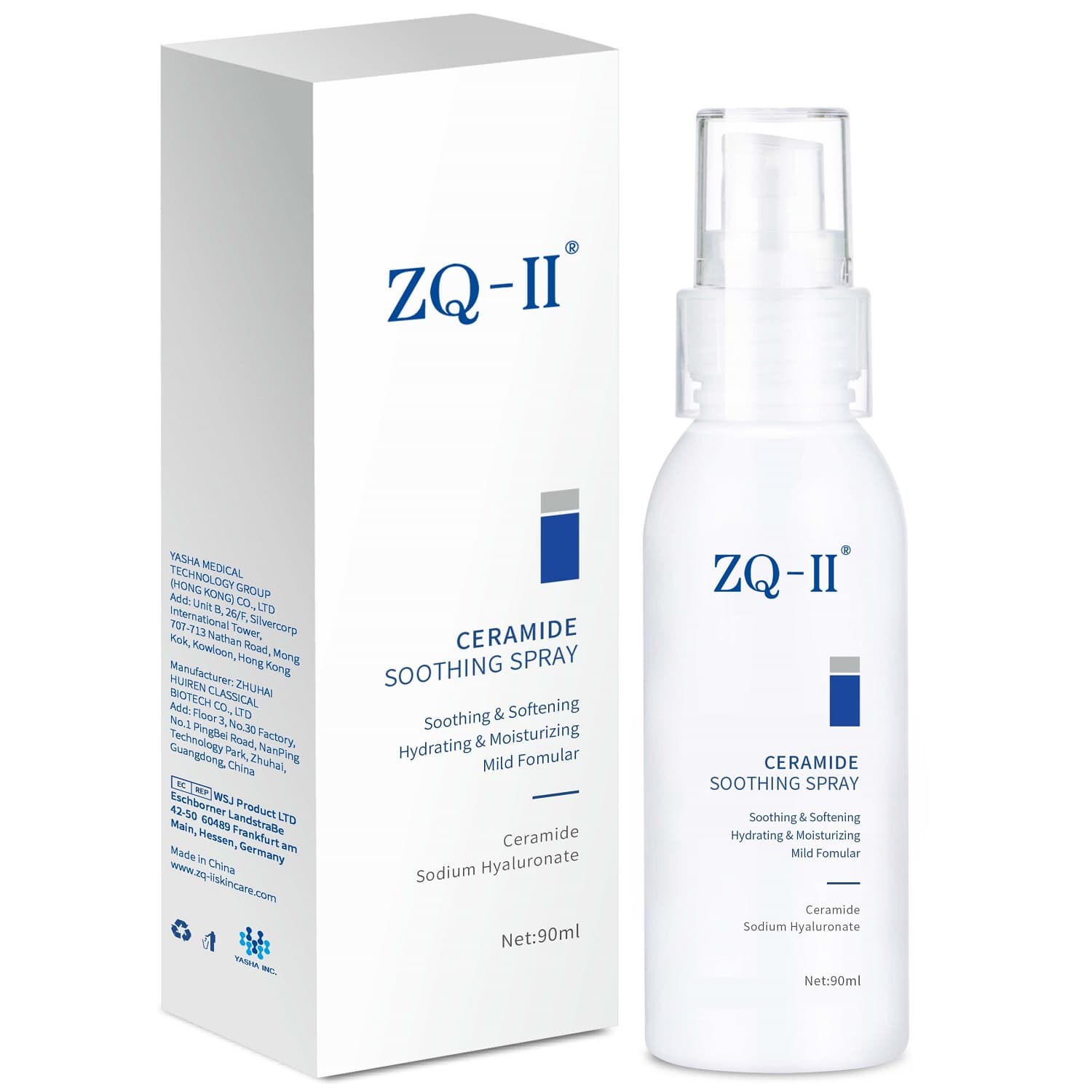 Зет-Кью II Успокаивающий спрей с церамидами Ceramide Soothing Spray, (ZQ-II, )