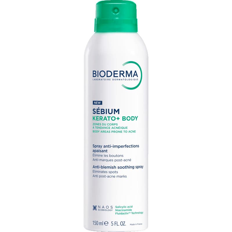 Bioderma Sebium Kerato+ Cпрей для тела против несовершенств 1 шт
