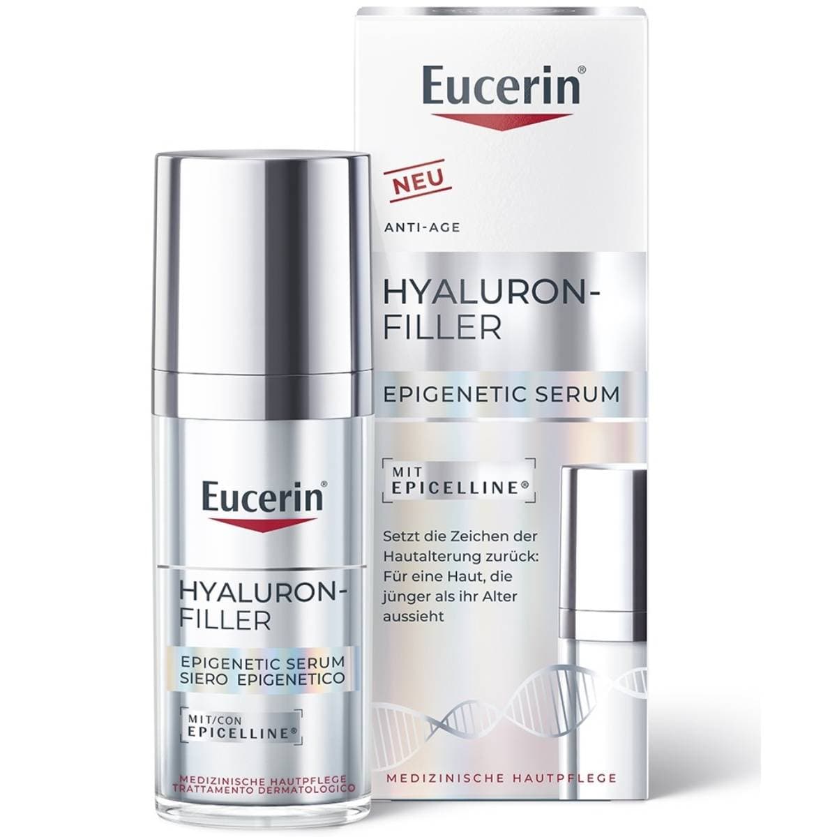 Eucerin Hyaluron-Filler Антивозрастная эпигенетическая сыворотка 1 шт
