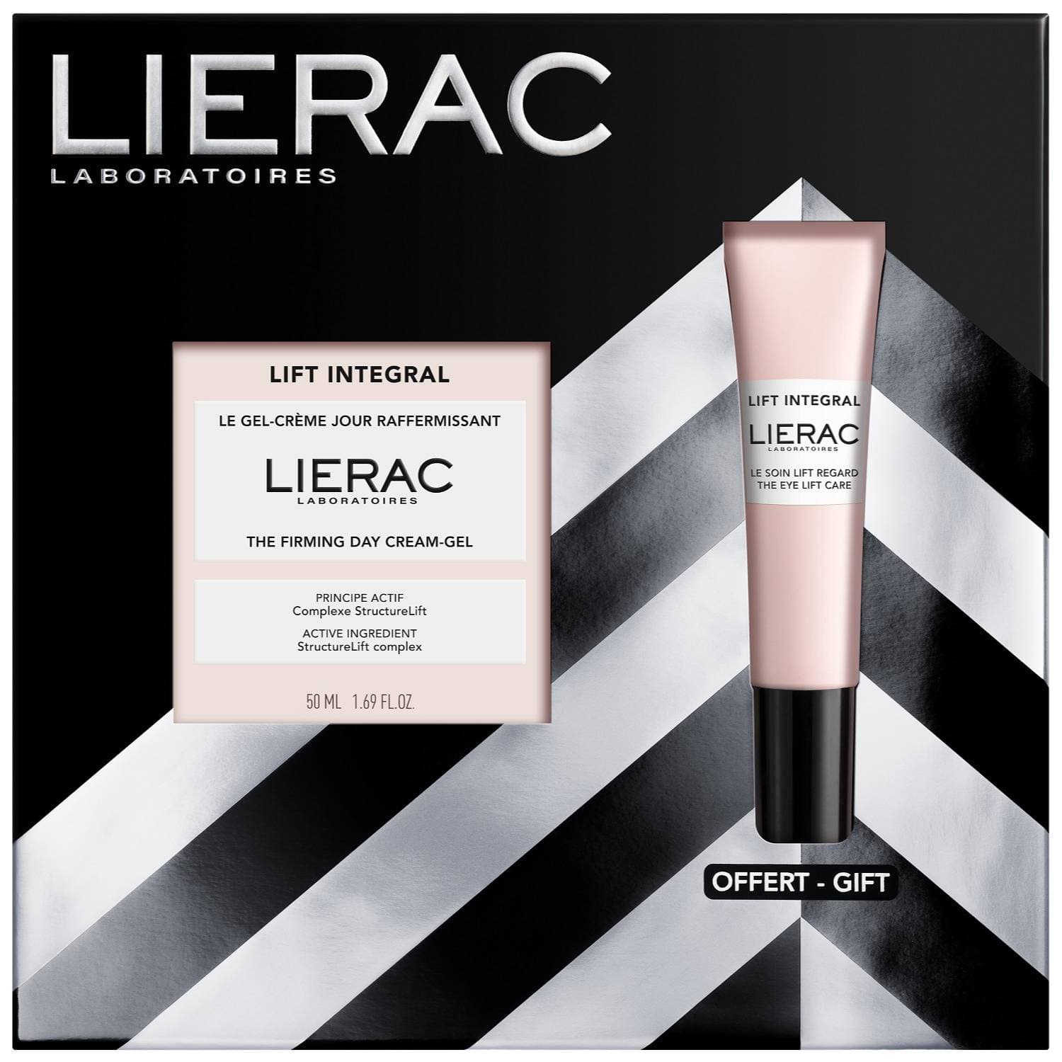 Lierac Подарочный набор Lift Integral Дневной крем-гель +Крем для глаз 15 мл 1 уп