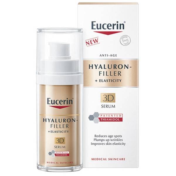 Eucerin Hyaluron-Filler+Elasticity Антивозрастной крем для рук против пигментации SPF30 1 шт