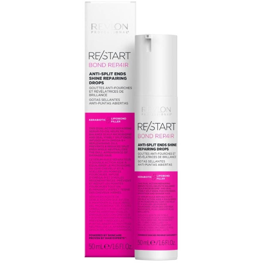 Ревлон Профессионал Капли для восстановления секущихся волос Anti-Split Ends Shine Repairing Drops, (Revlon Professional, Restart)