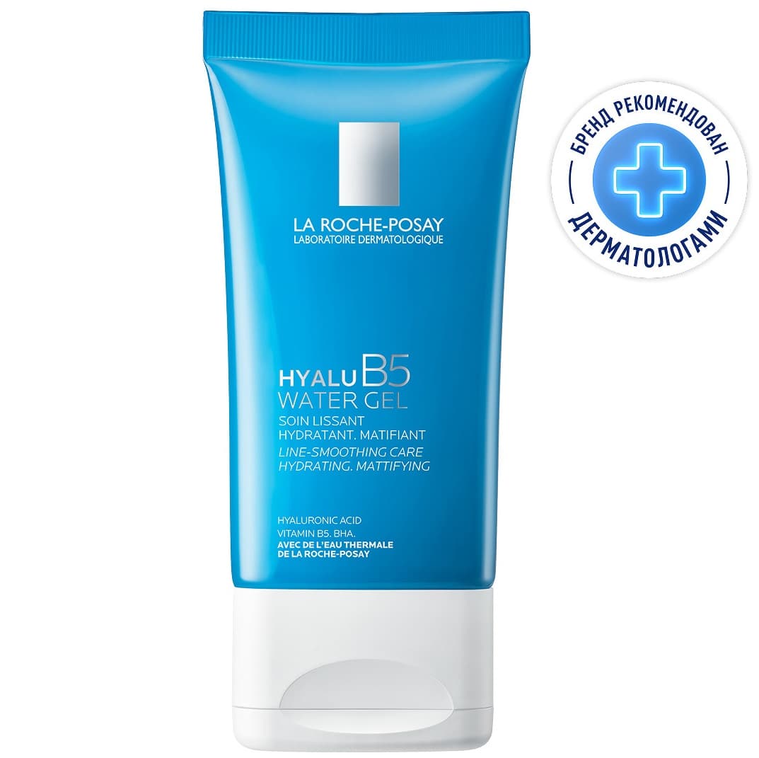 Ля Рош Позе Увлажняющий матирующий гель-крем для лица, (La Roche-Posay, Hyalu B5)