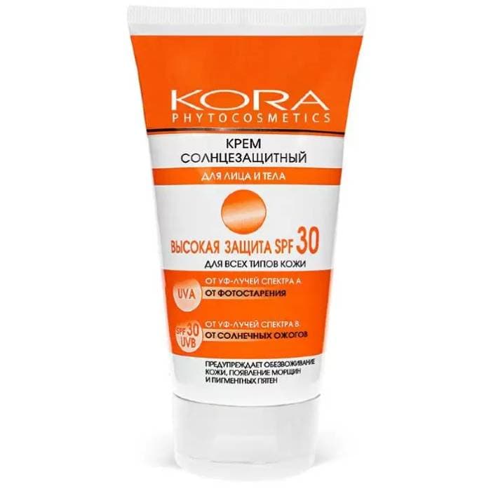 Солнцезащитный крем для лица и тела SPF30, (Кора, Солнце)
