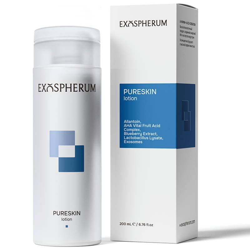 Экзосферум Матирующий лосьон с экзосомами для жирной кожи PureSkin Lotion, (Exospherum, )