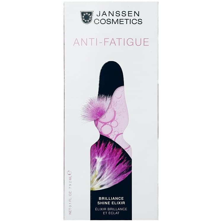 Янсен Косметикс Эликсир для сияния кожи Anti Fatigue Brilliance Shine Elixir, 7 ампул х (Janssen Cosmetics, Ампульные концентраты)