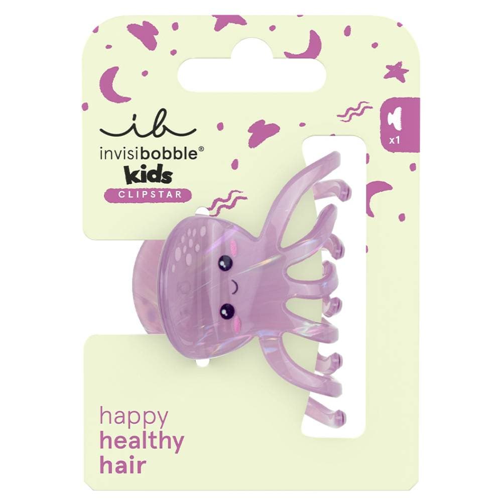 Инвизибабл Заколка-крабик для детей Kids Octopus Splash (Invisibobble, Clipstar)