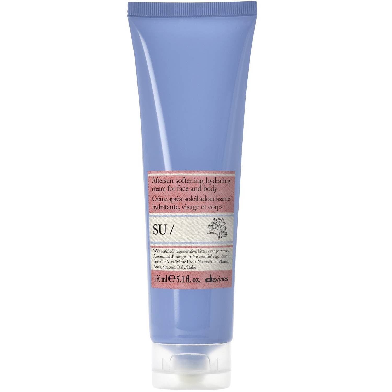 Давинес Восстанавливающий увлажняющий крем для лица и тела Aftersun Softening Hydrating Cream For Face and Body, (Davines, Su)