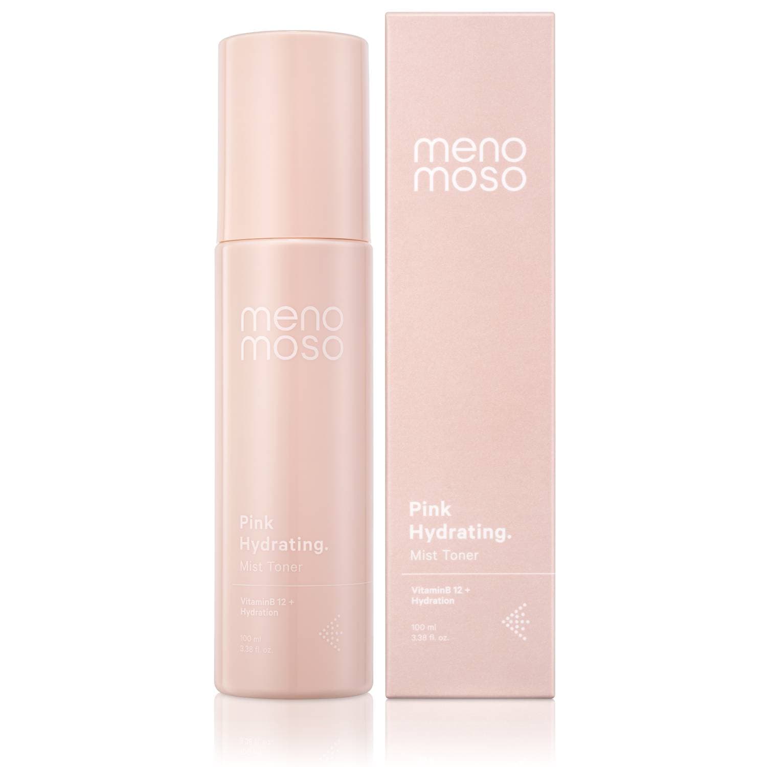 Меномосо Тонер-мист с гиалуроновой кислотой для сияния кожи Pink Hydrating Mist Toner, (Menomoso, Для кожи)