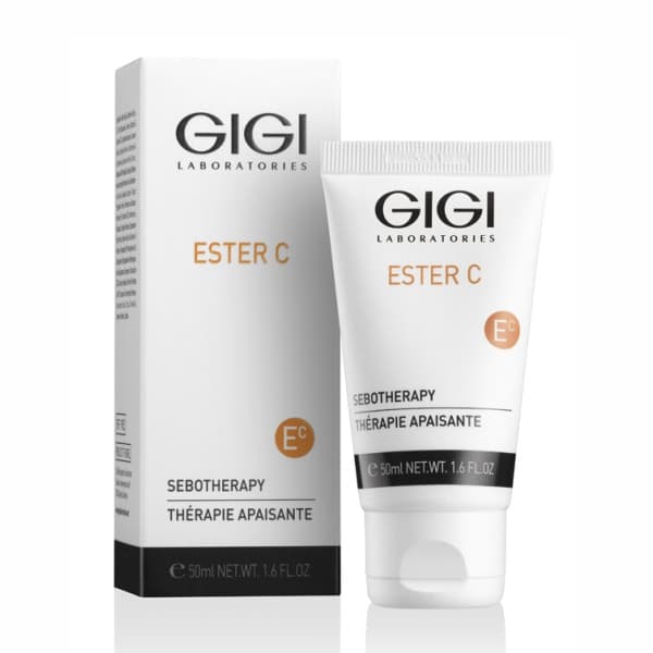 ДжиДжи Крем для жирной и чувствительной кожи от себореи Sebotherapy, (GiGi, Ester C)