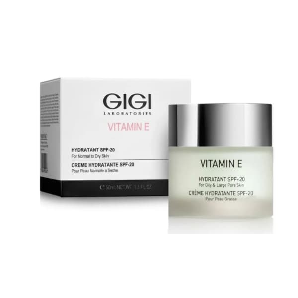 GIGI Vitamin E Крем увлажняющий для комбинированной и жирной кожи Hydratant SPF20 1 шт