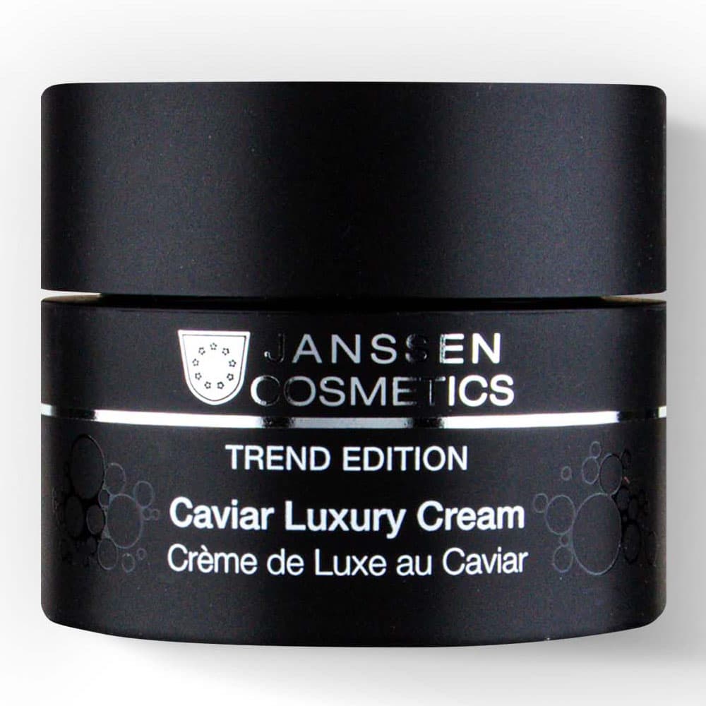 Янсен Косметикс Роскошный обогащенный крем с экстрактом чёрной икры Caviar Luxury Cream, (Janssen Cosmetics, Trend Edition)