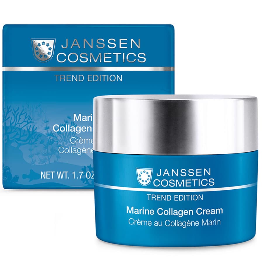 Янсен Косметикс Укрепляющий лифтинг-крем с морским коллагеном Marine Collagen Cream, (Janssen Cosmetics, Trend Edition)