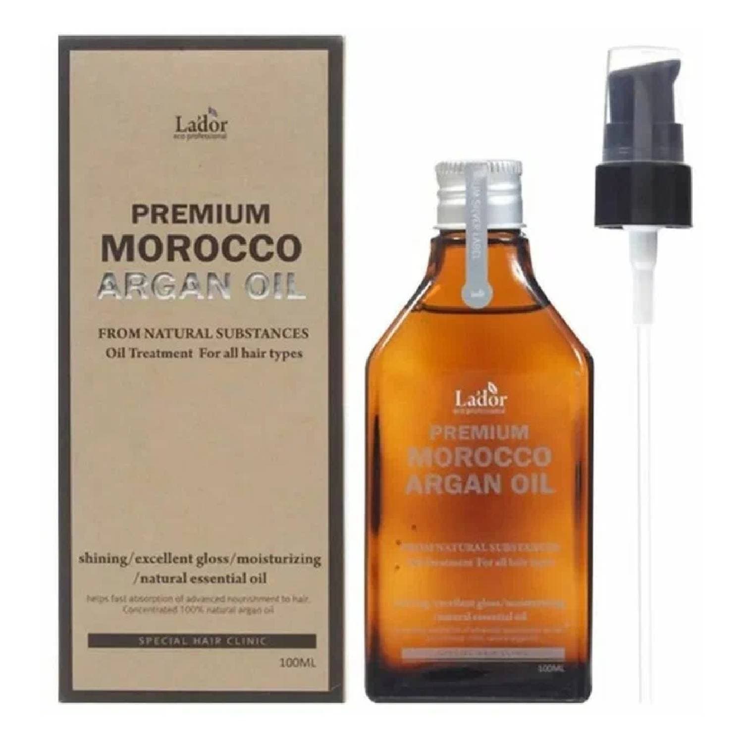 ЛаДор Аргановое масло для волос Premium Morocco Argan Oil, (La'Dor, Natural Substances)