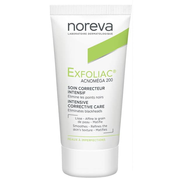 Норева Интенсивный корректирующий крем для лица Акномега 200, (Noreva, Exfoliac)