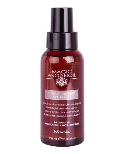 Нук Спрей для непослушных волос "Магия Арганы" Spray Lumiere Anti-Frizz, (Nook, Magic Arganoil)