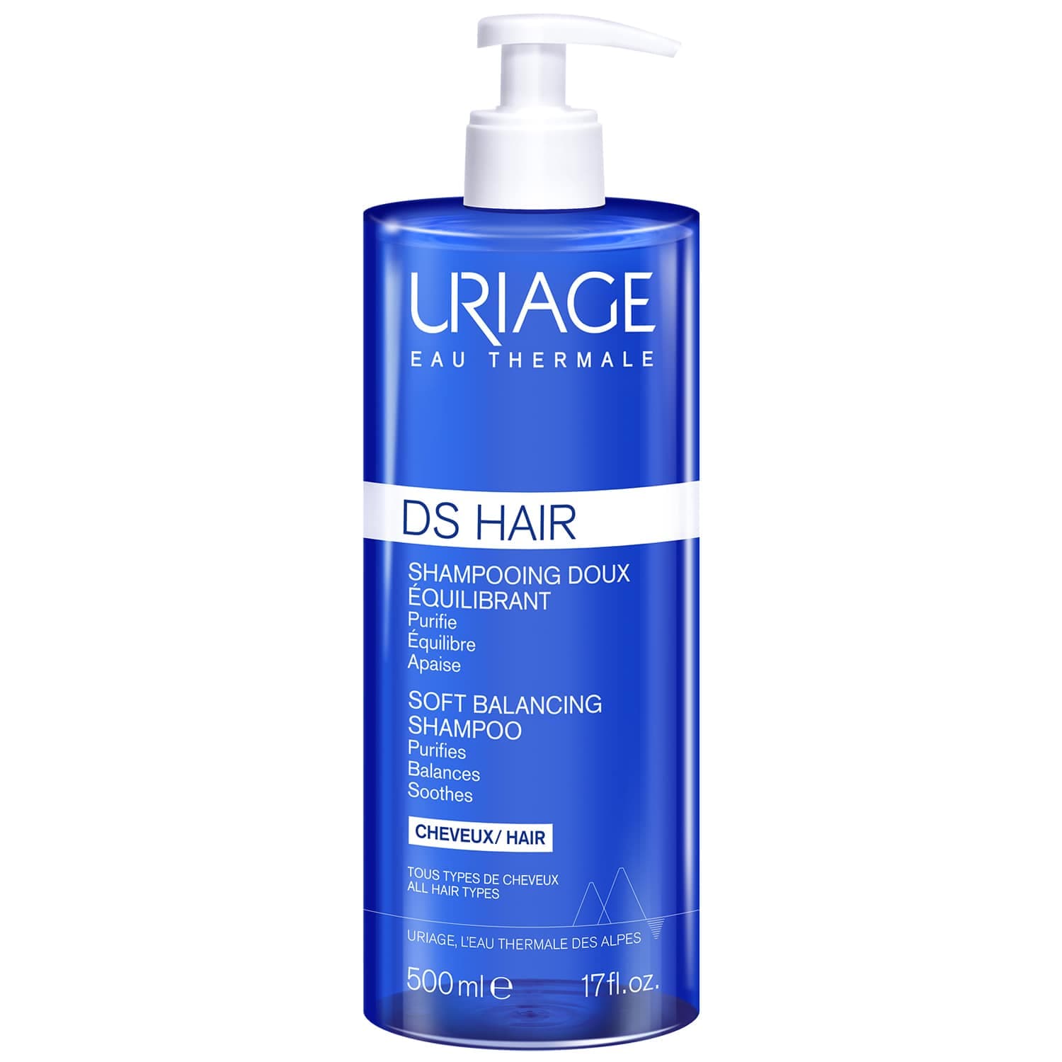 Uriage DS Hair Мягкий балансирующий шампунь для волос фл 1 шт