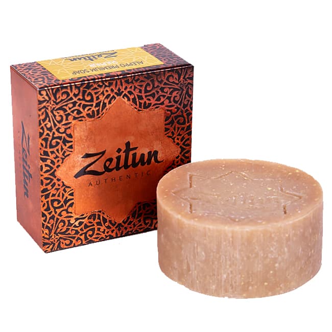 Зейтун Алеппское мыло премиум “Серное” для проблемной кожи, (Zeitun, Authentic)