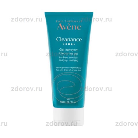 Авен (Avene) Клинанс гель очищ/матирующ.д/жирн и пробл. кожи