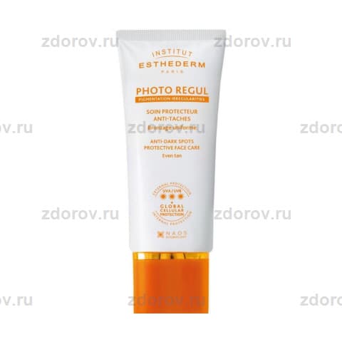 Эстедерм (Institut Esthederm) Suncare Photo Regul крем д/лица д/однород.загара кожа с пигмент