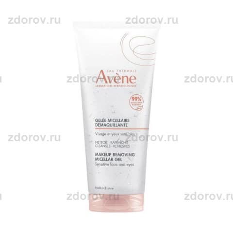 Авен (Avene) гель мицел. д/снят. мак. д/чувс. кожи лица и глаз