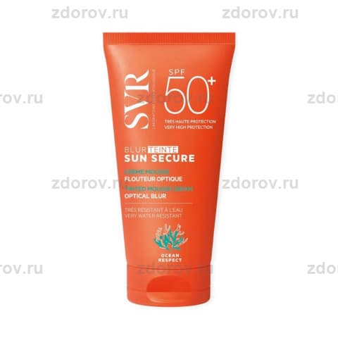 СВР/SVR Безопасное солнце крем-мусс эф.фотошоп д/гиперч.SPF50+тон светл