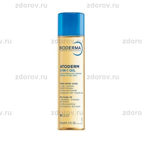 Биодерма (Bioderma) Атодерм/Atoderm Сухое масло для тела 2в1 1 шт