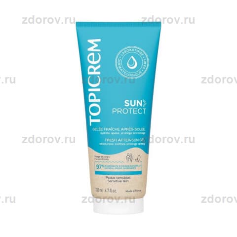 Топикрем SUN Protect Желе освежающее после загара