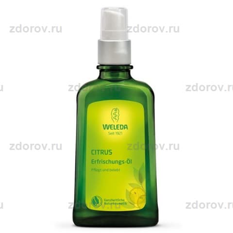 Weleda Цитрус масло освежающее 1 шт
