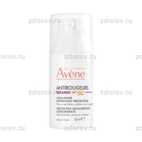 Авен (Avene) Антиружер фл. розамет концетрат защит. увлаж. SPF50+