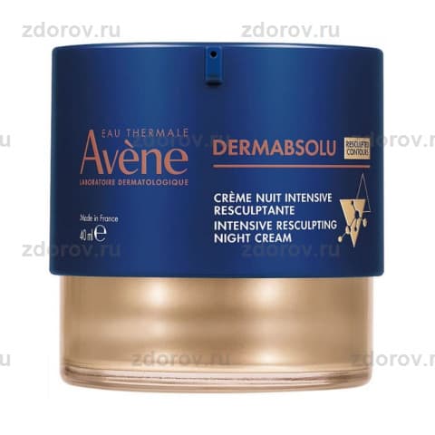 Авен (Avene) Дермабсолю крем ночной интенсивный скульптурирующий