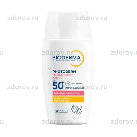 БИОДЕРМА Фотодерм AR+ флюид SPF 50+ д/чувст.кожи