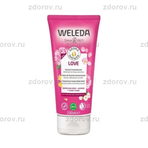 Веледа гель для душа "Love" фл