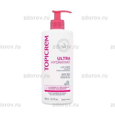 Топикрем молочко ультра-увлажняющее для тела фл