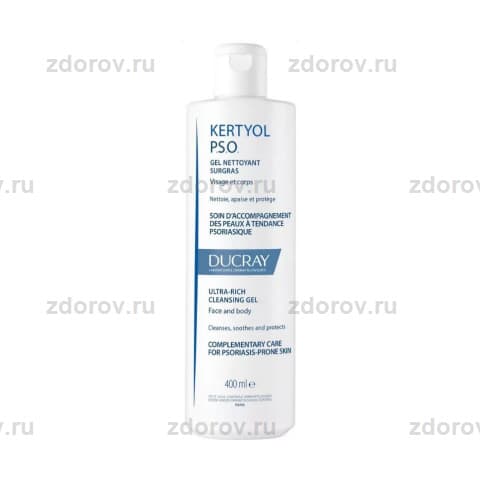 Дюкрэ (Ducray) Кертиоль PSO гель очищ. сверхпитательный фл