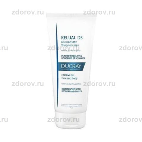 Дюкрэ (Ducray) Келюаль DS гель смягч. пенящ.д/снижен. раздарж. кожи