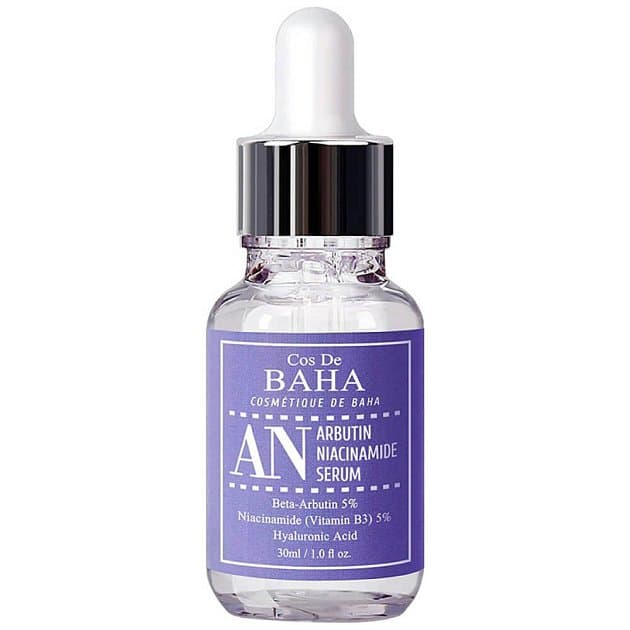 Сыворотка против пигментации с арбутином и ниацинамидом Cos de Baha Arbutin 5%+Niacinamide 5% Serum