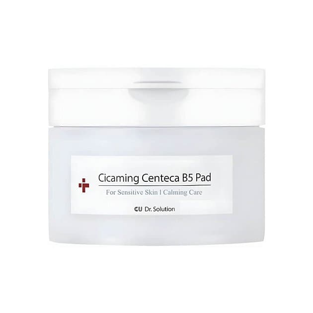 Успокаивающие пэды с центеллой и пантенолом CUSKIN Dr.Solution Cicaming Centeca B5 Pad