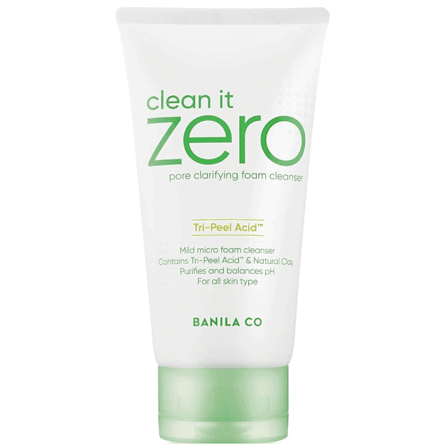 Очищающая пенка для проблемной кожи BANILA CO Foam Cleanser Clean It Zero Pore Clarifying