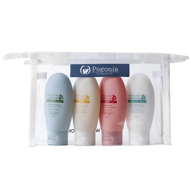 Набор миниатюр с маслом моринги Pogonia Travel Kit