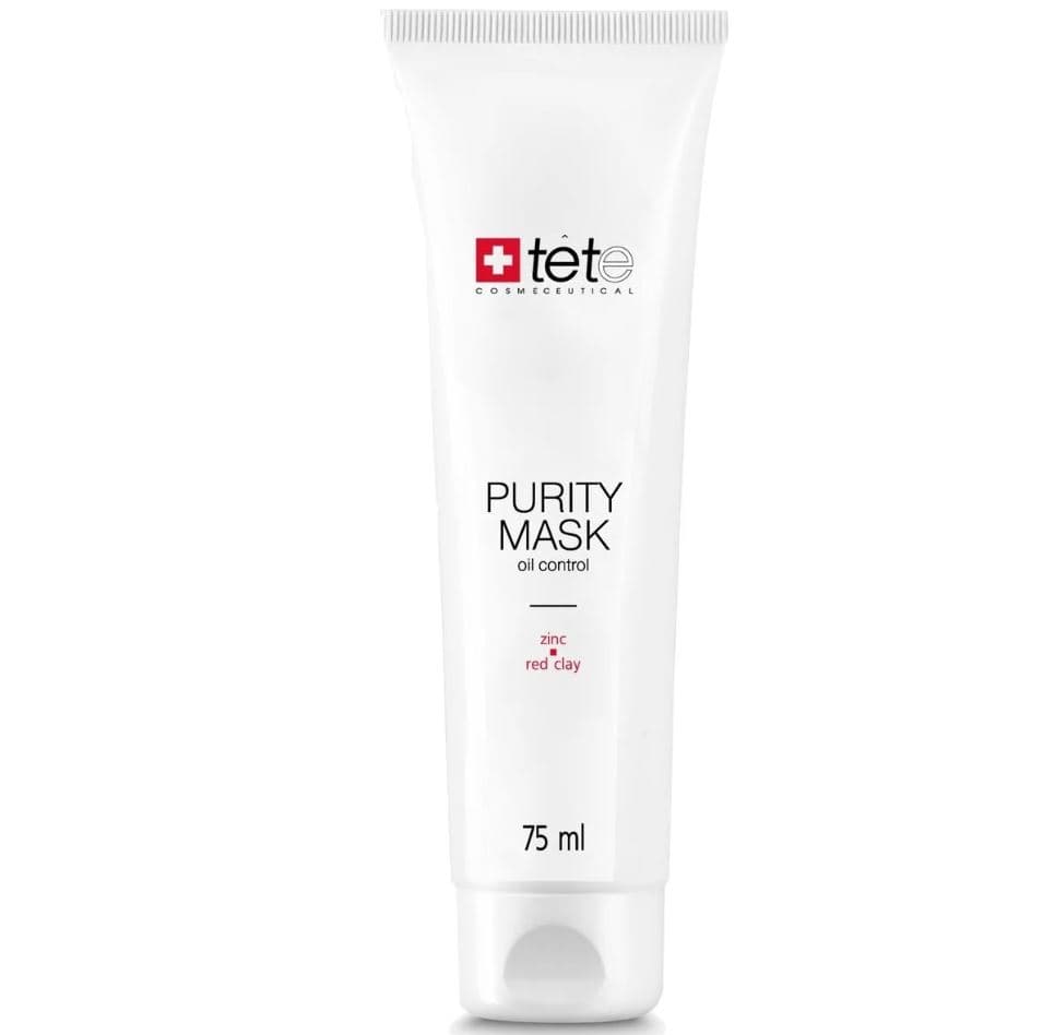 Purity Mask Oil Control Себорегулирующая очищающая маска с цинком и красной глиной